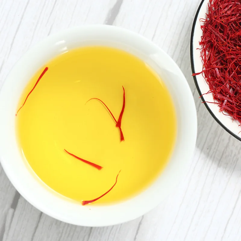 

Saffron Wide Silk Traditional Tonic Gifts