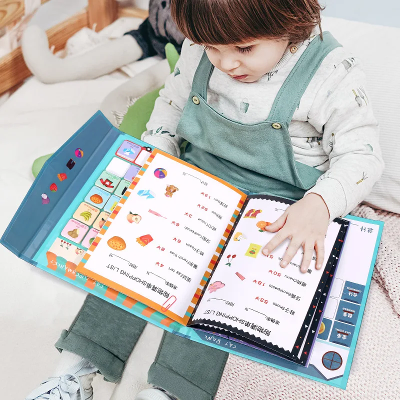 Список покупок для детей обучающая игрушка по методике Монтессори учебные