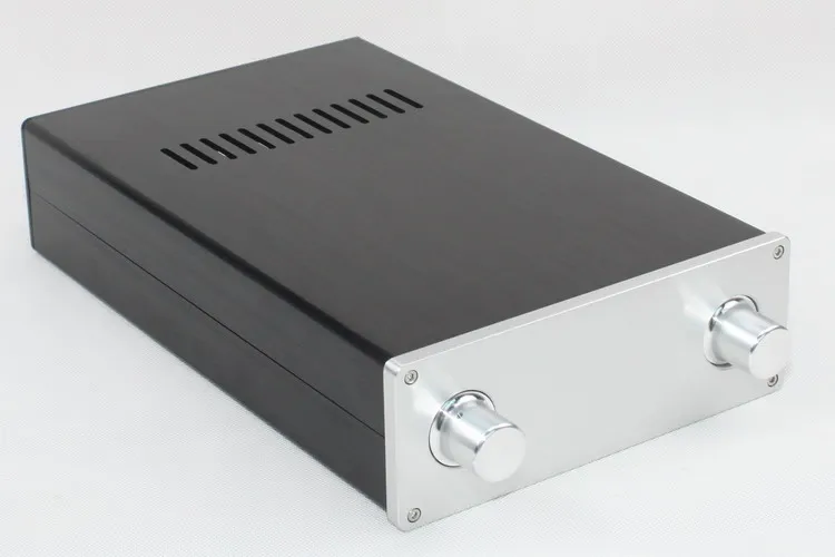 

YWJJX Front-Stage DAC Case Amplifier Chassis House Enclosure DIY Box 300*195 * 70MM CJ0094-WA105 All-Aluminum Amplifier