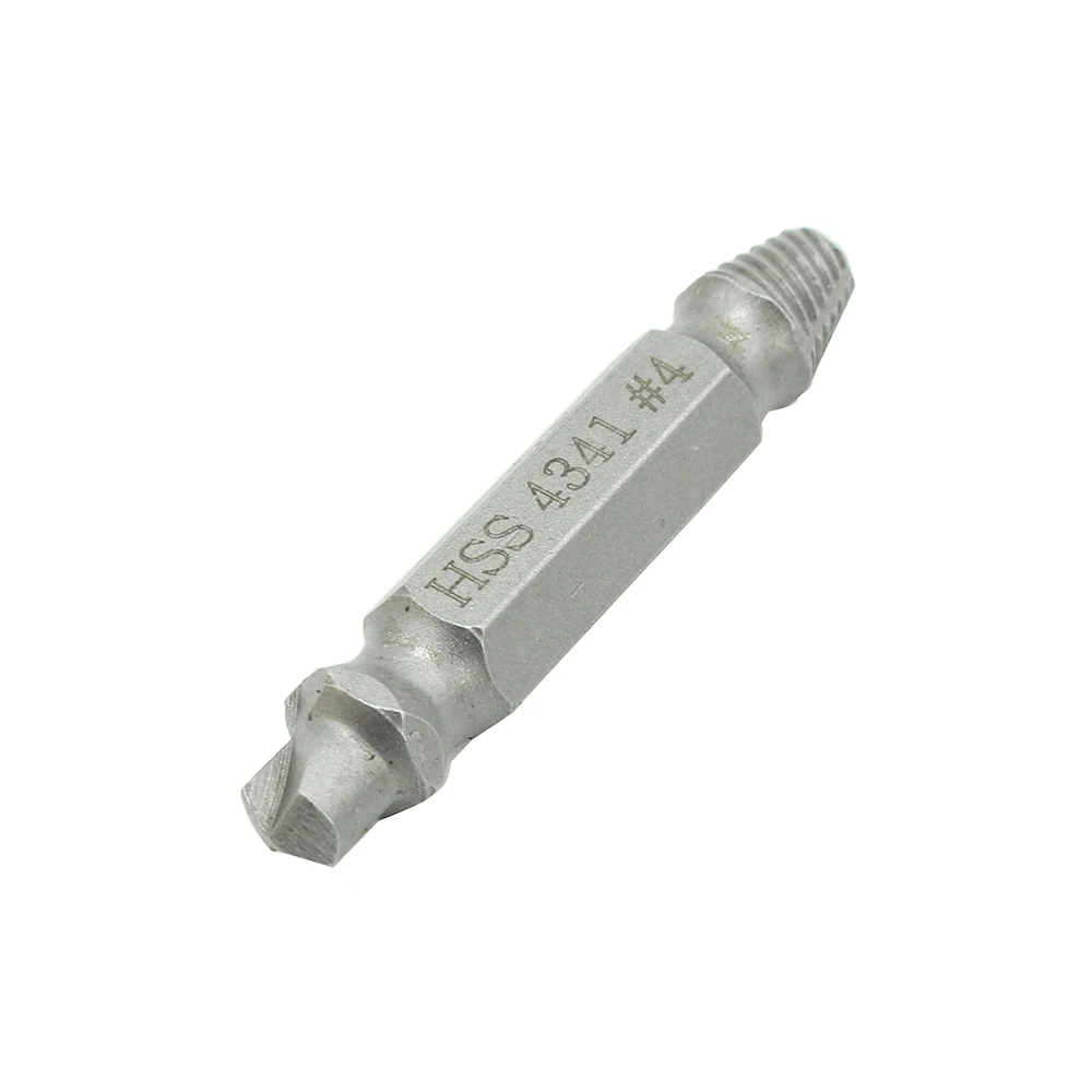 6cps/Set HSS Screw Extractor Drill Bit Set Broken Screw Removal Tool Bolt Screw Extractor Breaker Screw Remover Stripping Tool
