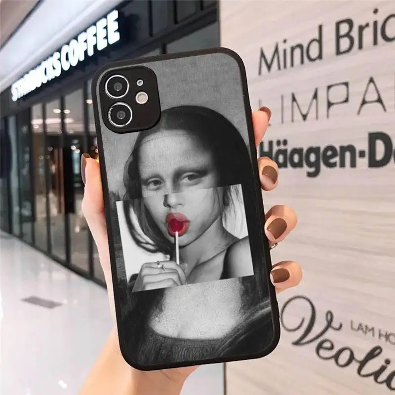 

David Medusa plaster statue art Phone Case matte transparent For iphone 7 8 11 12 plus mini x xs xr pro max cover