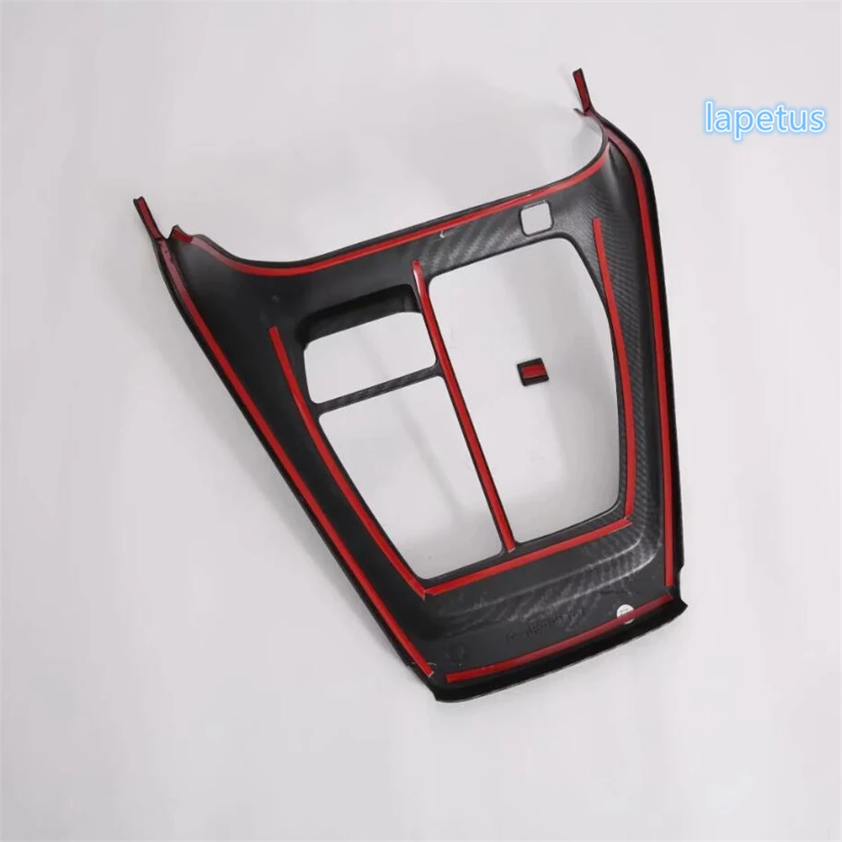 

Lapetus Stalls Gear Shift Gearshift Box Decoration Frame Cover Trim For TOYOTA RAV4 RAV 4 XA50 2019 2020 2021 Carbon Fiber Look