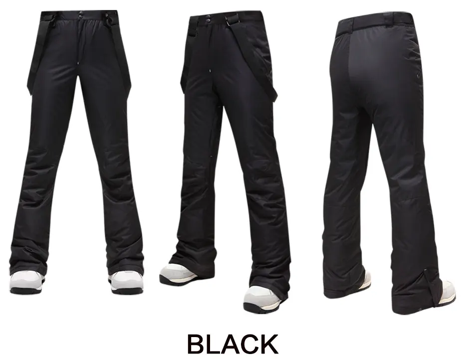 MUTUSNOW Skiing Pants Women's New Arrival Ski Trouser Snowboard Female High Quality Snow Pants Windproof Waterproof Breathable