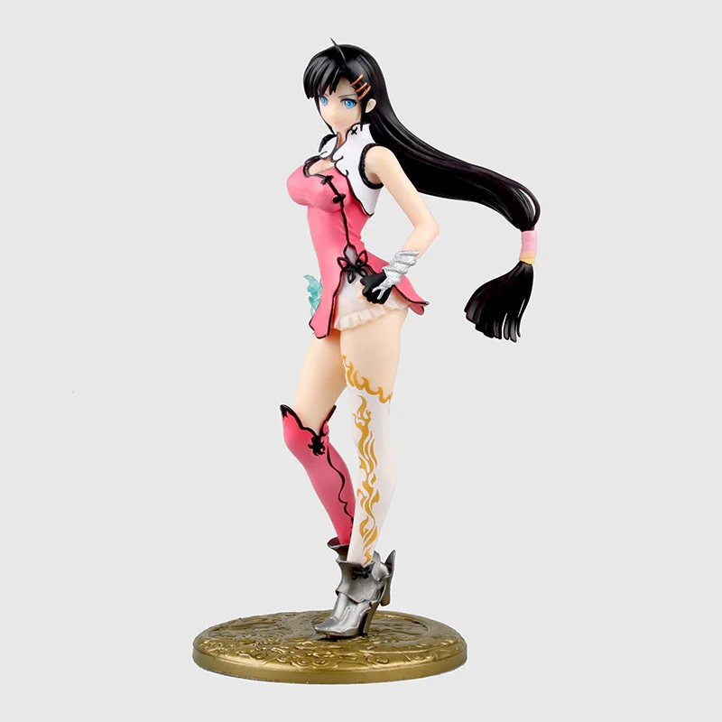 Фигурка из ПВХ Blade Arcus Shining EX Wang Bailong Коллекционная модель игрушек красный/синий 24