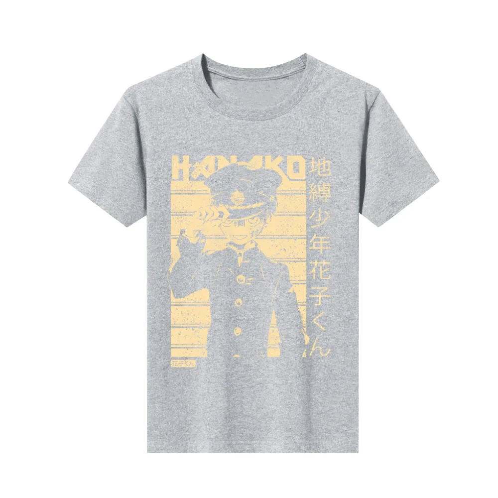 Повседневная футболка с принтом новинка jibaku shounen hanako kun унисекс бейсбольная