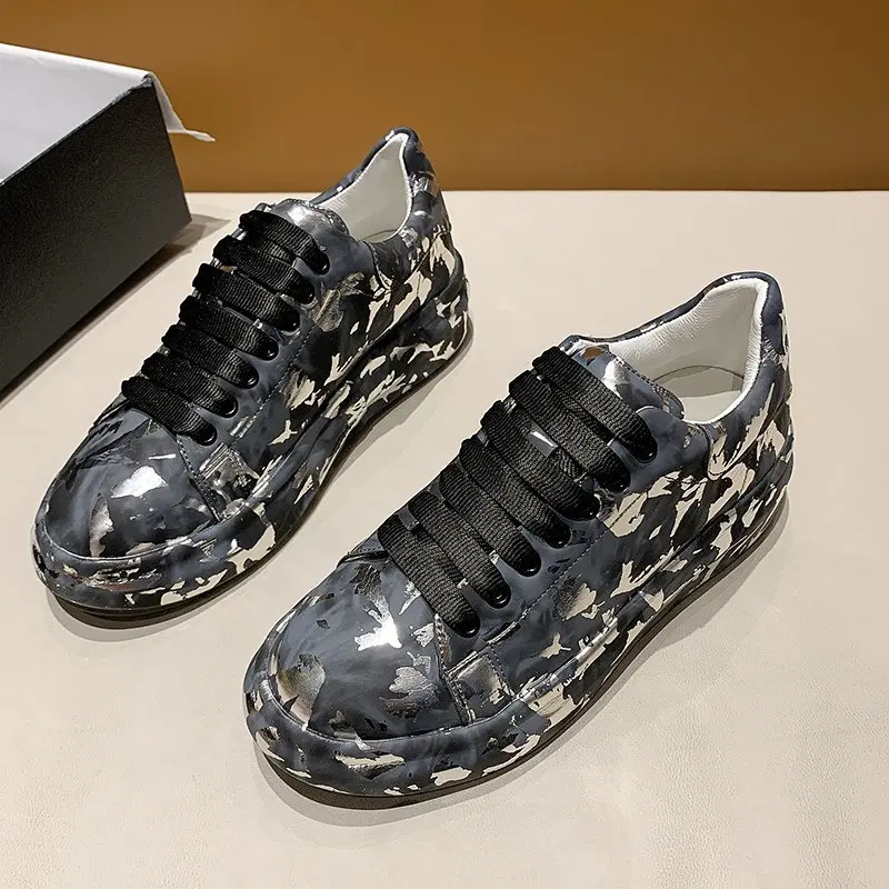 

New Arrival Sneakers Woman Casual Vulcanized Shoes Fashion Designer Platform Ladies Trainers Basket Femme Chunky Sneakers Women