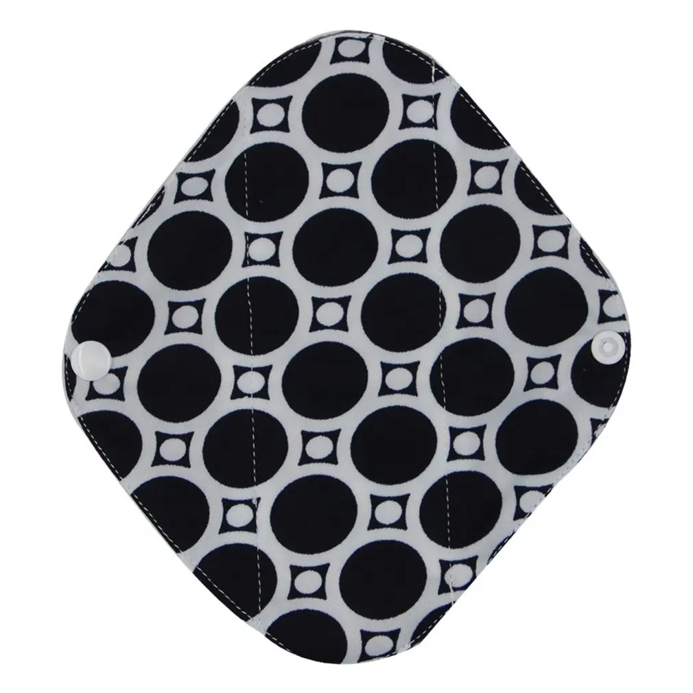 1 шт. моющиеся органические многоразовые бамбуковые тканевые менструальные