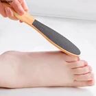 Файлы Двусторонняя Шлифовальная Пилка Для ног, средство для удаления костных наростов для ног Деревянный, педикюр терка для того чтобы приглаживать жесткий жесткие сухие толстой кожицей