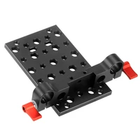 feichao camera quick release switch cheese mount plate 14 38 19mm15mm rod clamp rail rig for raiblock dovetail photo video