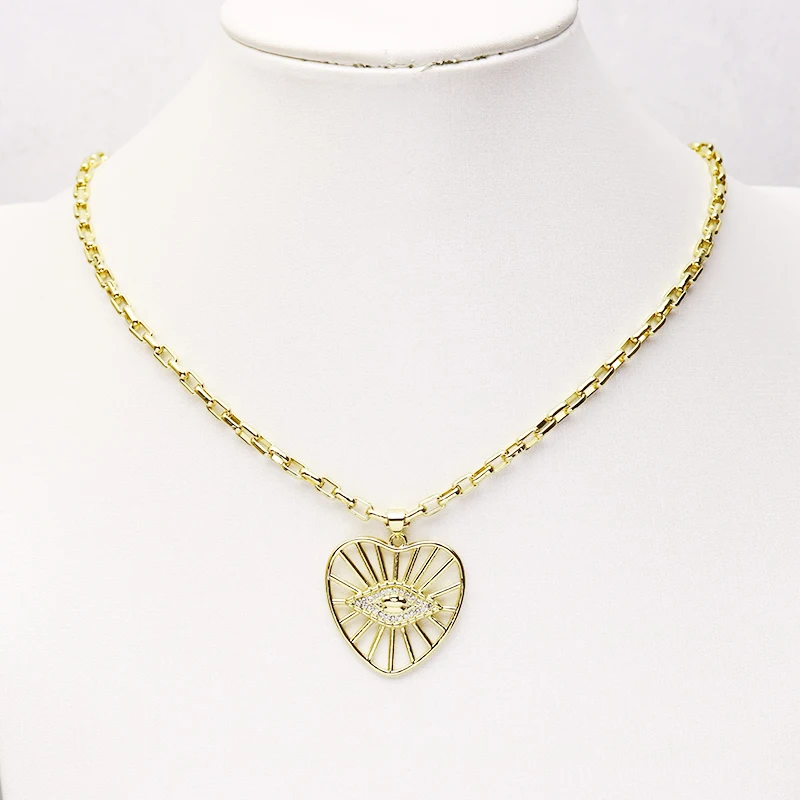 

10 шт. подвески в форме сердца, ожерелье в форме сердца, кулон, ожерелье, ювелирные изделия, цепочка, ожерелье ручной работы, оптовая продажа, Ж...