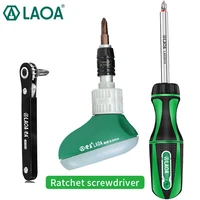 laoa double ratchet screwdriver set s2 screwdriver bits philipsstraighttorxhex screwdriver made in taiwan