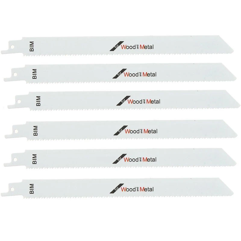 

225mm Reciprocating Saw Blades Wood Metal Tube Multi Saw Blade Woodworking Cutting Tools Power Tool Accessories