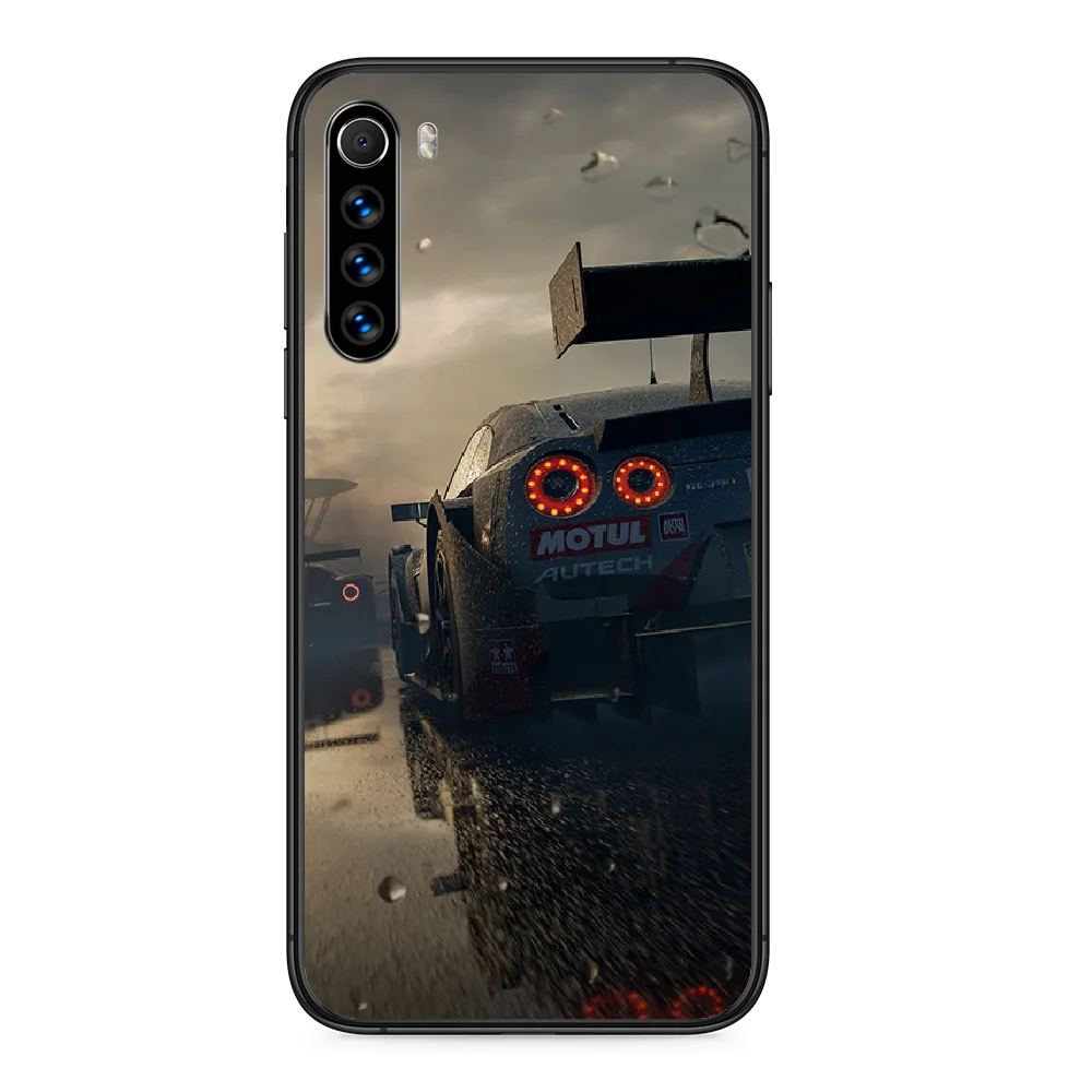 GTR спортивный чехол для телефона Xiaomi Redmi Note 4A 4X 5 6 6A 7 7A 8 8A 4 5A 8T Plus Pro черный