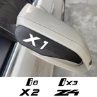 Автомобильные непромокаемые брови из углеродного волокна для BMW X1 X2 X3 X4 X5 X6 X7 Z3 Z8 Z4 E89 i3 S i8 ix3 i4 iX F13 F49 E70 E71 F39 F26 G07 с защитой от дождя