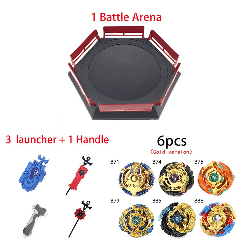 beyblades Burst Launcher гироскоп Арена диск захватывающий Дуэль спиннинг Топ Launcher beyblades Арена стадион подарок для детей