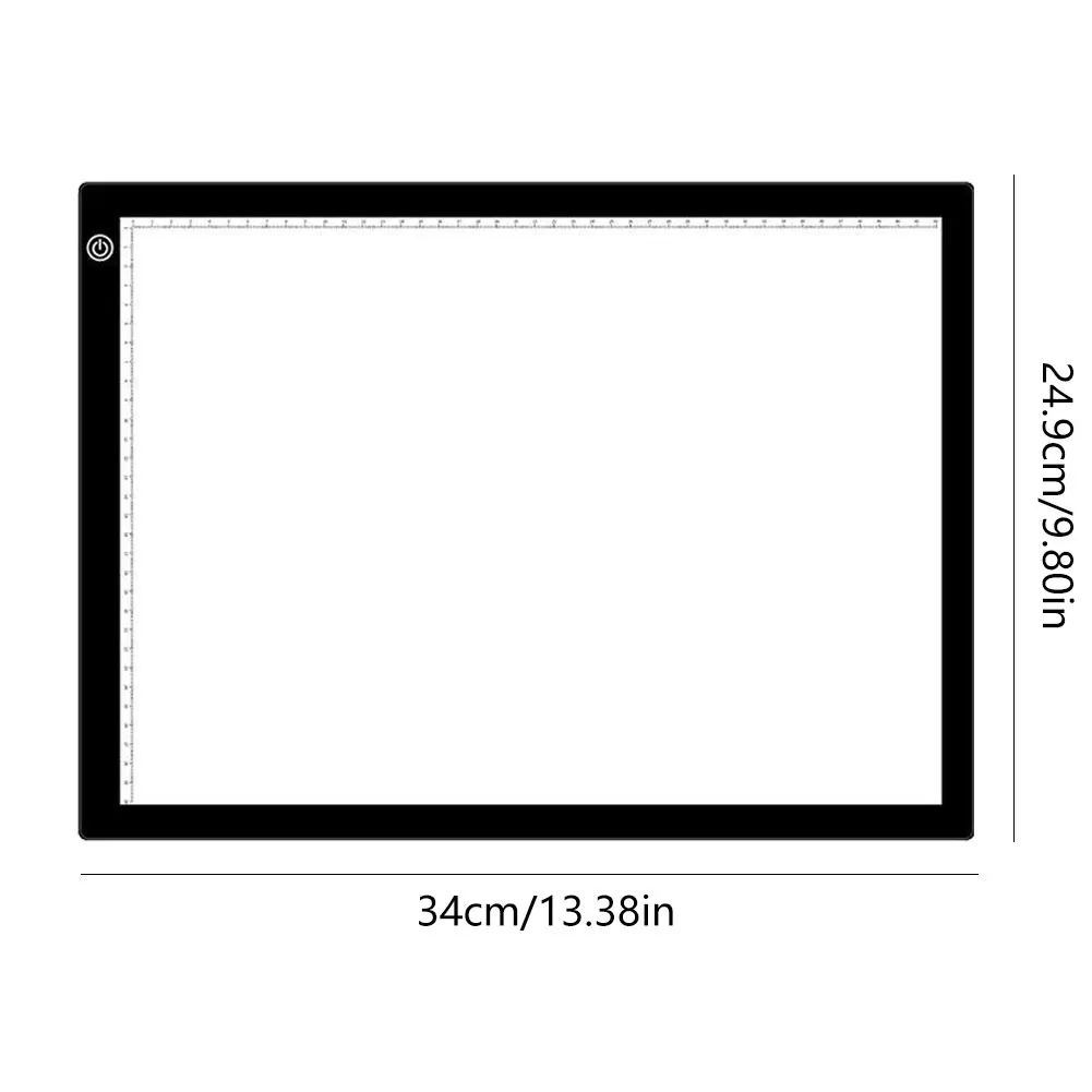 

Drawing Tablet Digital Graphics Pad Led Copy Board A4 Light Box Adjustable Brightness With Memory Function For Drawing Sketching