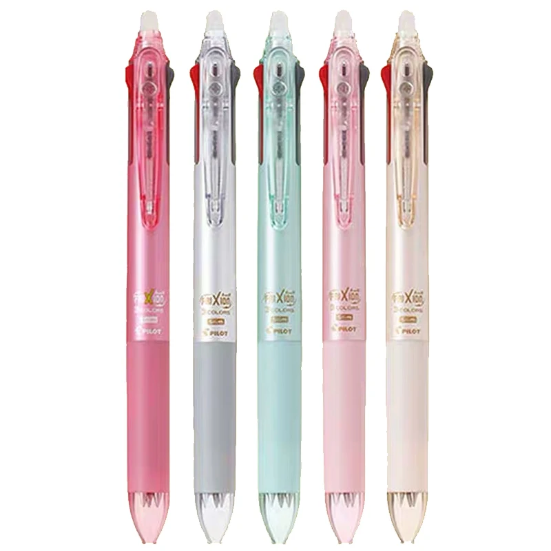 PILOT LKFB-60EF 3 в 1 Выдвижная стираемая гелевая ручка 0 38 мм 5 Caneta Gel школьные