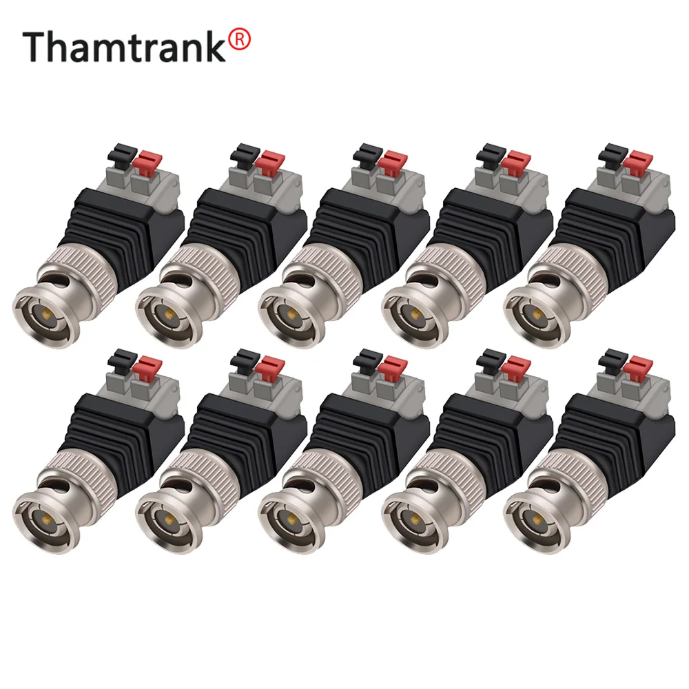 

Коннектор для камеры видеонаблюдения с разъемом BNC male UTP