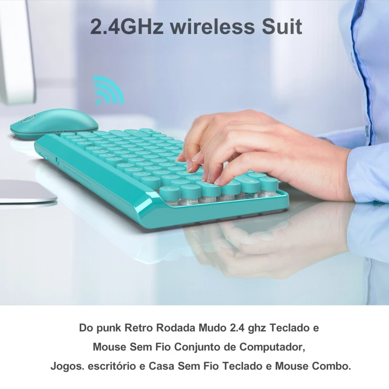 Многофункциональная Bluetooth беспроводная Клавиатура Combo Line Friends розового и черного