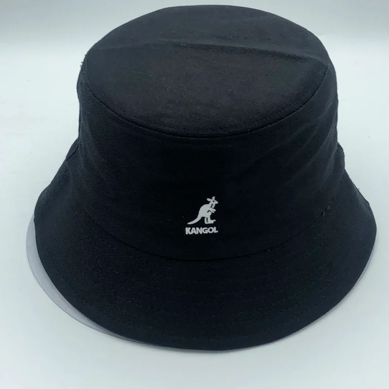 

Star Same Style Kangaroo Flat-top Fisherman Hat Visor Basin Hat Fashion All-match Cotton Men and Women Flat-top Cloth Hat