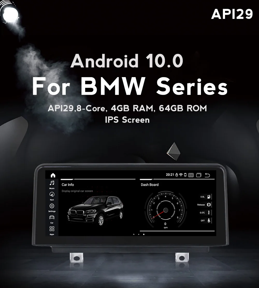 Android10 IPS 4G RAM автомобильный медиаплеер для BMW X3 E83 Автомобильное видео