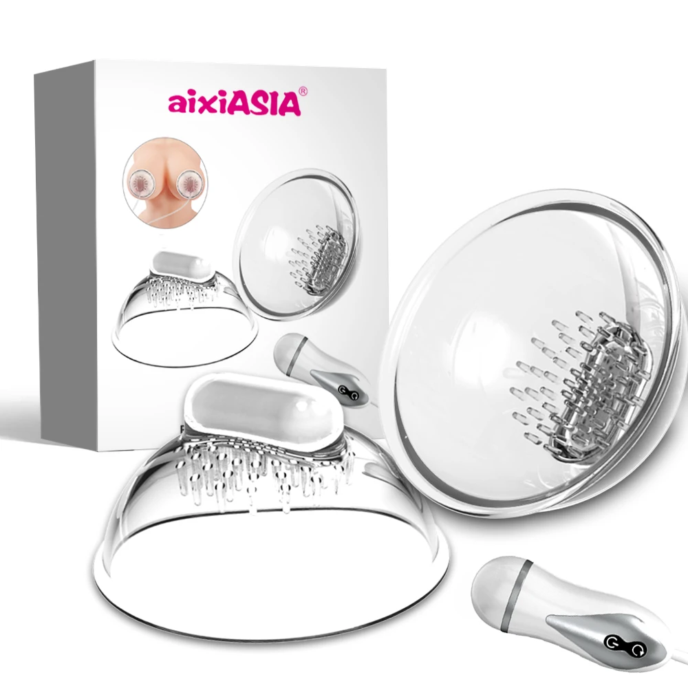 Мощная грудь с дистанционным управлением увеличенный вибратор стимулятор чашка