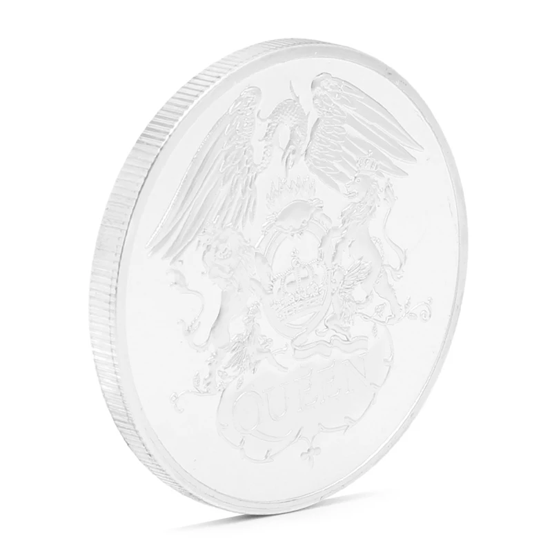 Королевская британская рок группа Посеребренная памятная монета Токен