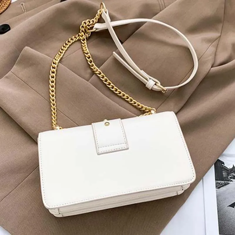 

New Fashion Rivet Shoulder Chain Bags Lady Purses and Handbags Wallet on Chain Sequined Crossbody Bag for Women