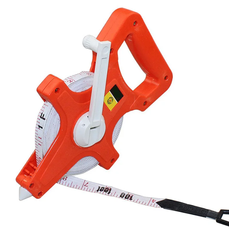 1 шт. 50 м/165фт метр открытая катушка Стекловолоконная лента измеряемая дюймовая