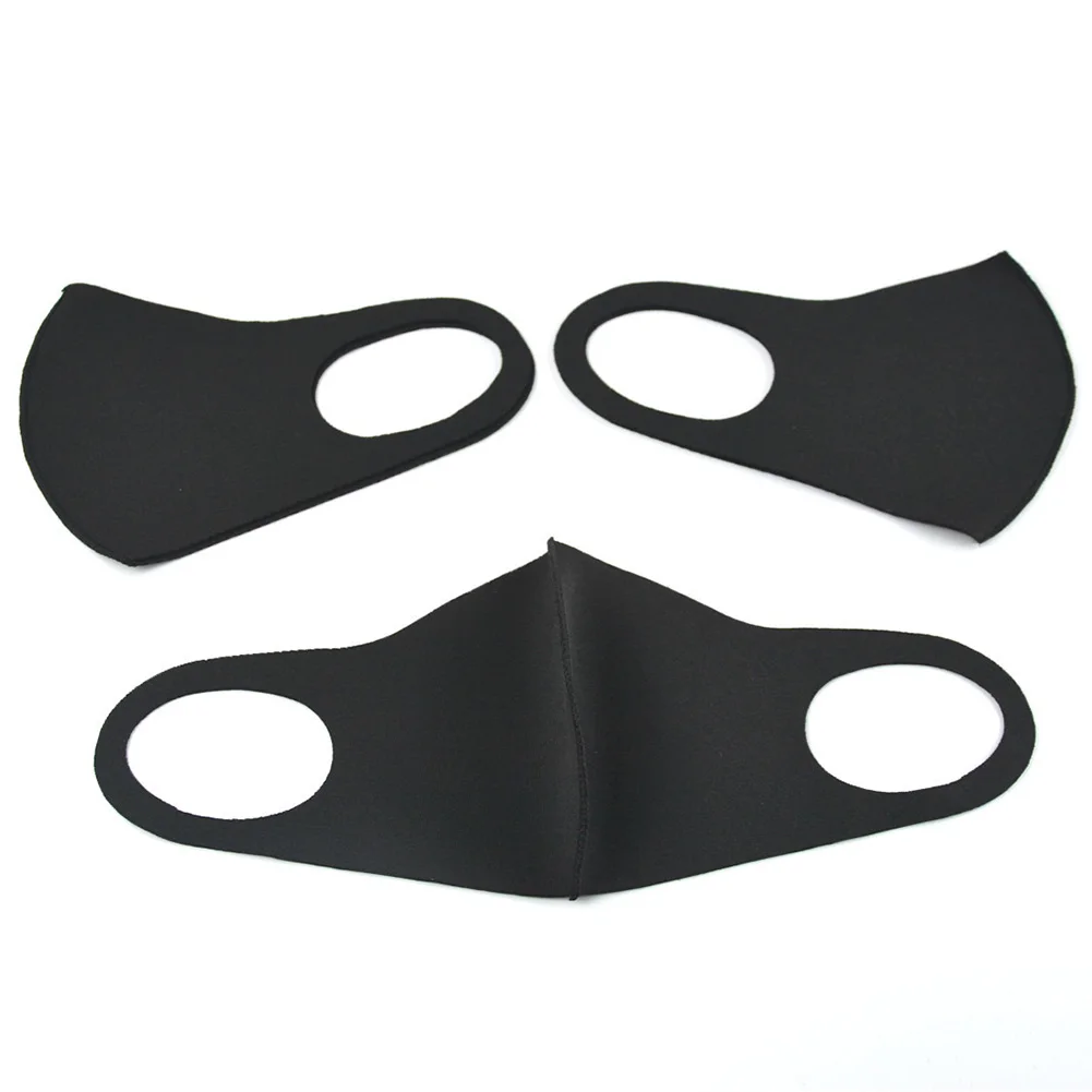 100-10 шт. маска для рта из нано-полиуретана с активированным углем