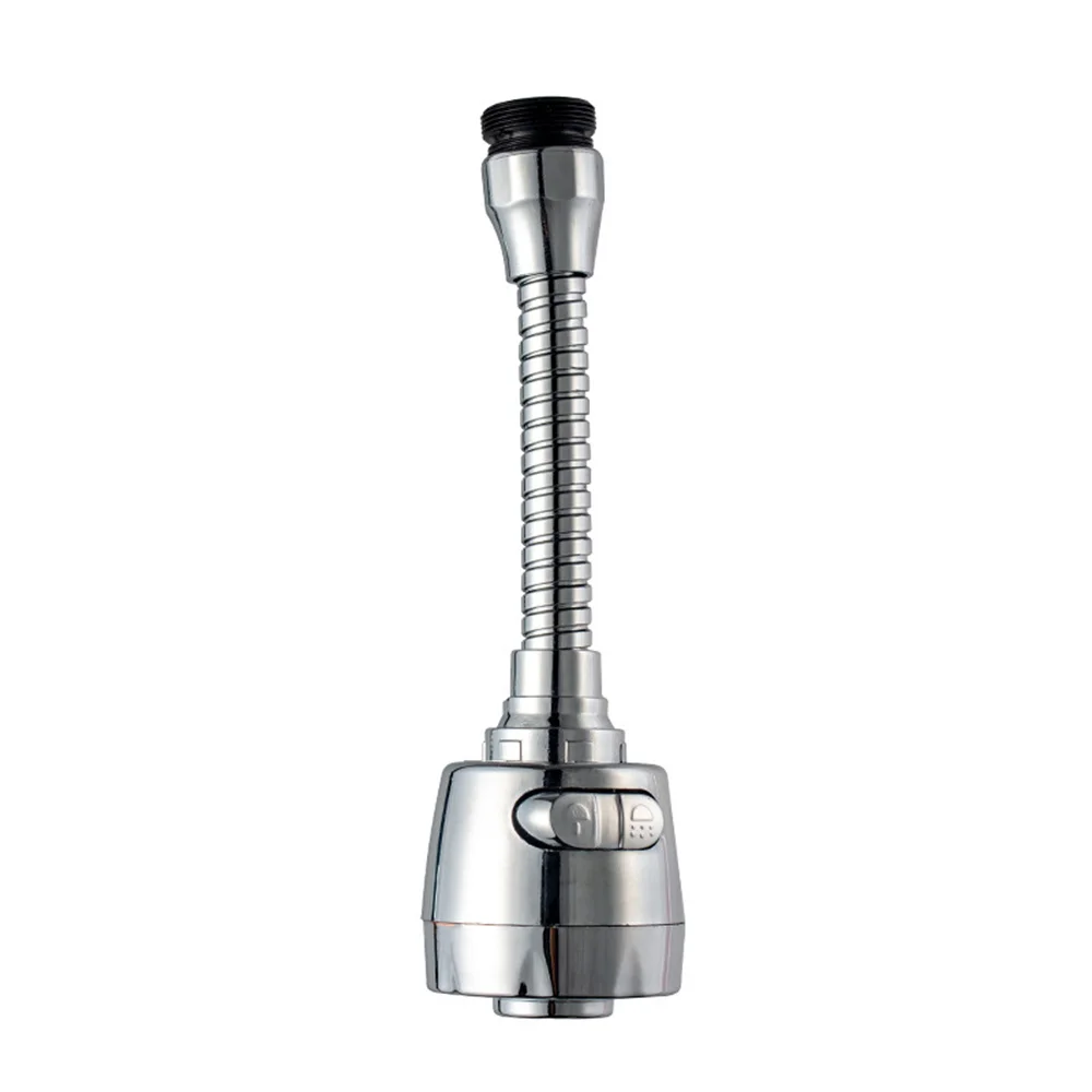 

360 Degree Water Saving Faucet Rotation Universal 2/3 Modes Adjustment Extension Tube Filter Shower Accessories Kitchen Sink Tap