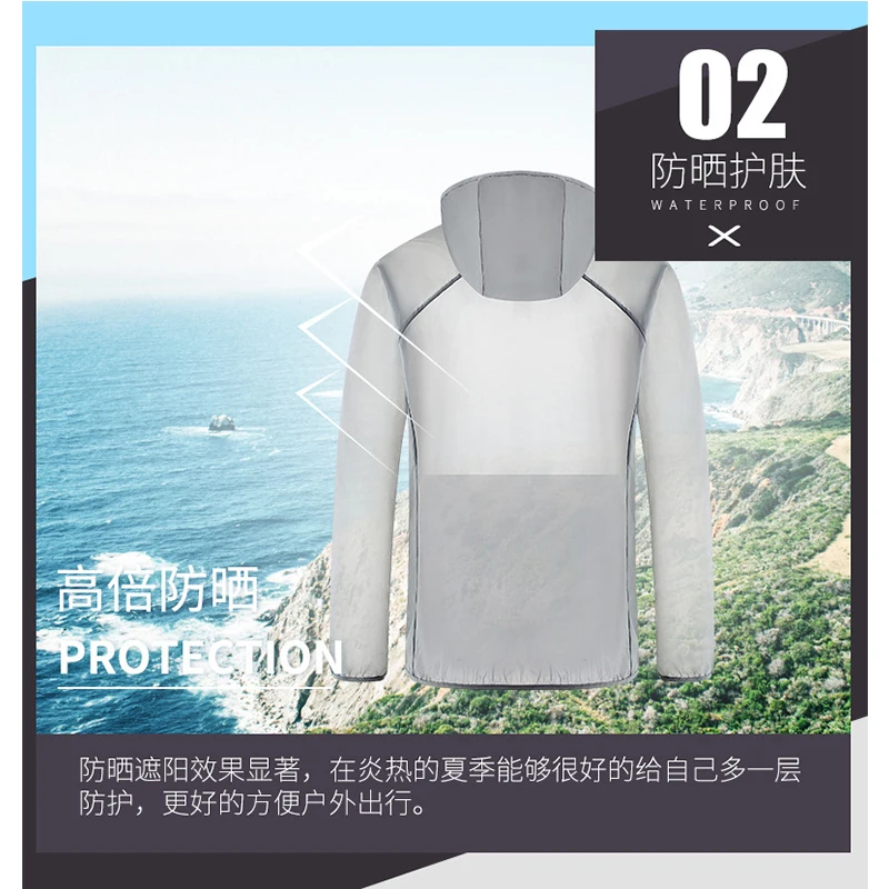 Мужская Летняя Солнцезащитная дышащая быстросохнущая рыболовная рубашка Daiwa с