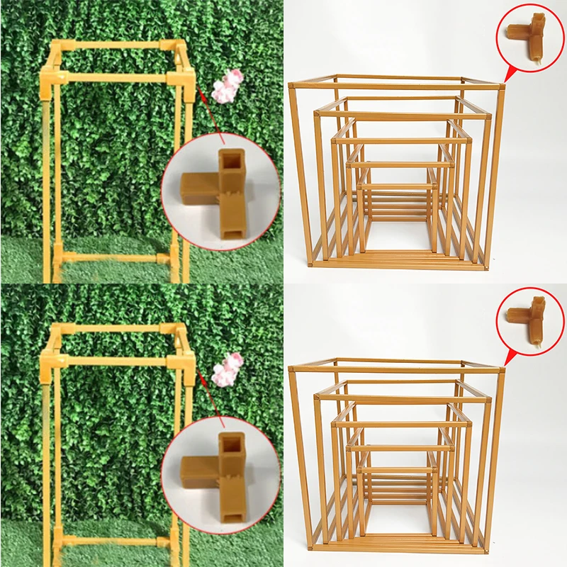 1 комплект металлическая рама для свадьбы декоративная подставка цветы полка