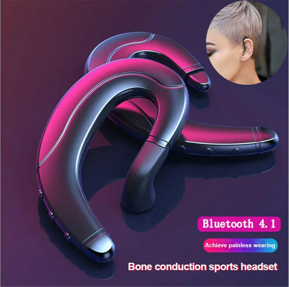 Bluetooth 4 1 наушники с костной проводимостью безболезненные Беспроводные