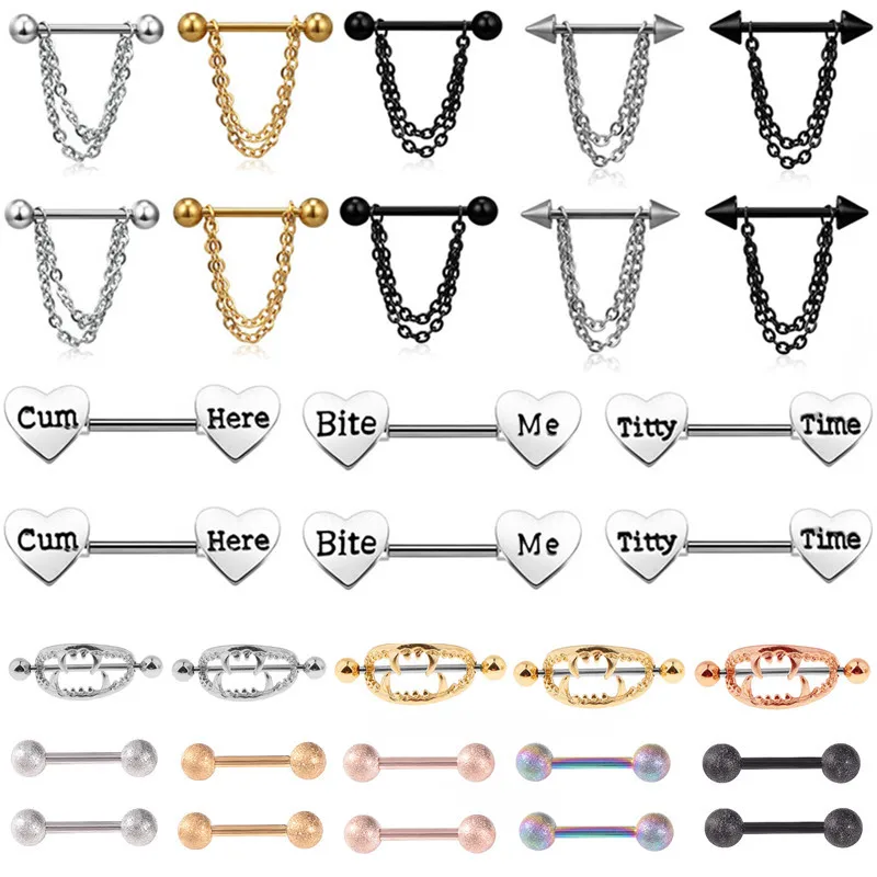 Кольцо для пирсинга сосков из нержавеющей стали|Украшения тела| |