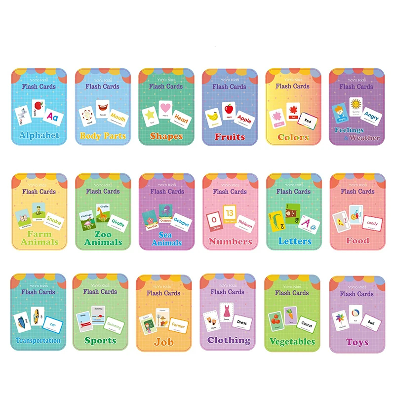

26 Letter English Flash Card Handwritten Montessori Early Learning Educational Toy for Children Kid Gift with Buckle