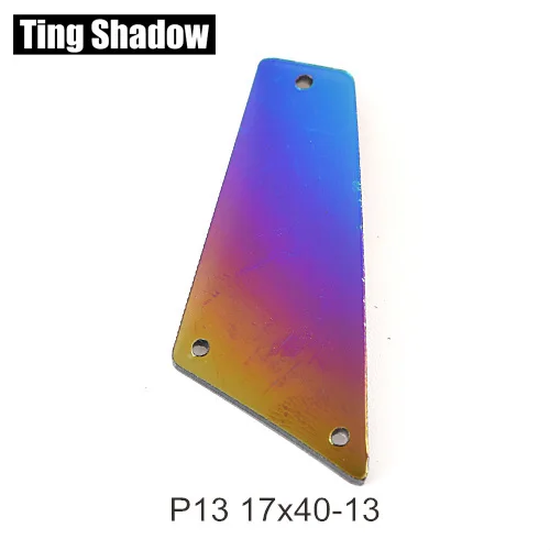 37 Несовпадающий Размер 20 штук розовый/желтый/синий/акриловое зеркало пришить стразы Нерегулярные на камнях, кристаллические стразы акриловое зеркало - Цвет: 37