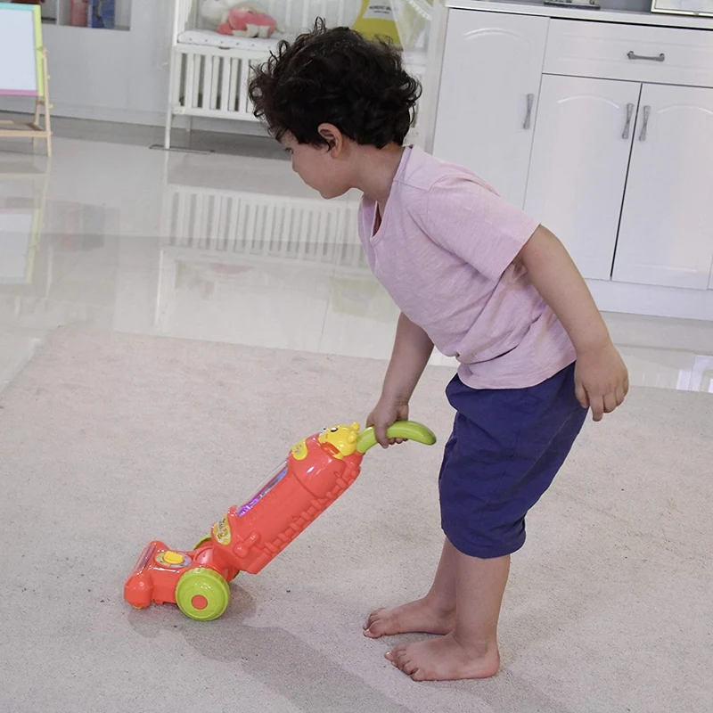 

Pretend Play Cleaning Kids Toy with Light & Sound Effects for Toddlers