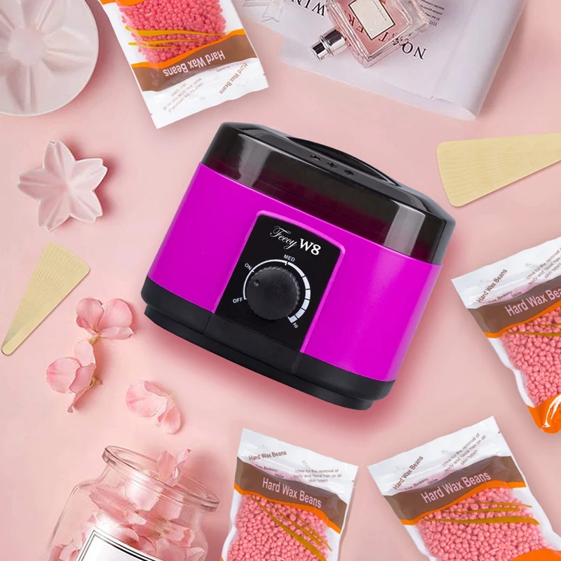 

Electric Wax Heater Hair Removal Wax Machine Heater Wax Beans Hair Removal Waxing Kit SPA Wax Pot Kit