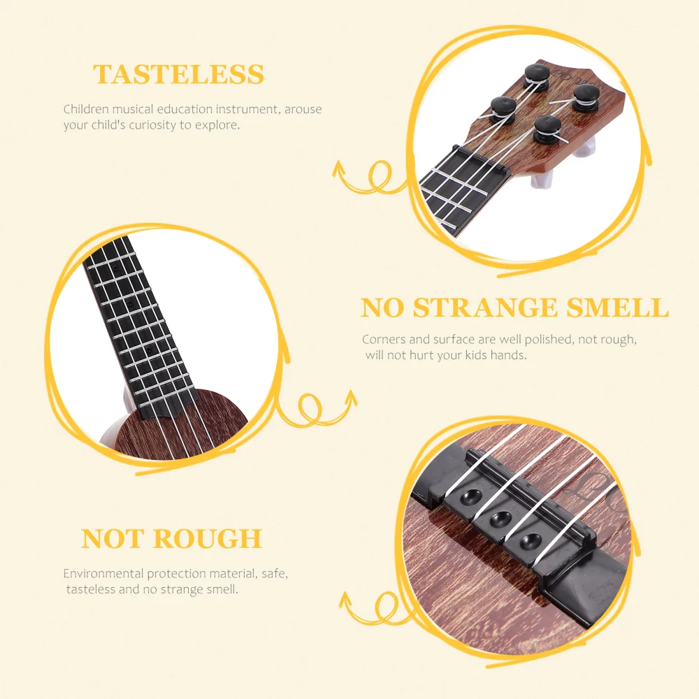 1PC Simulation Ukulele Early Educational Plaything for Children | Спорт и развлечения