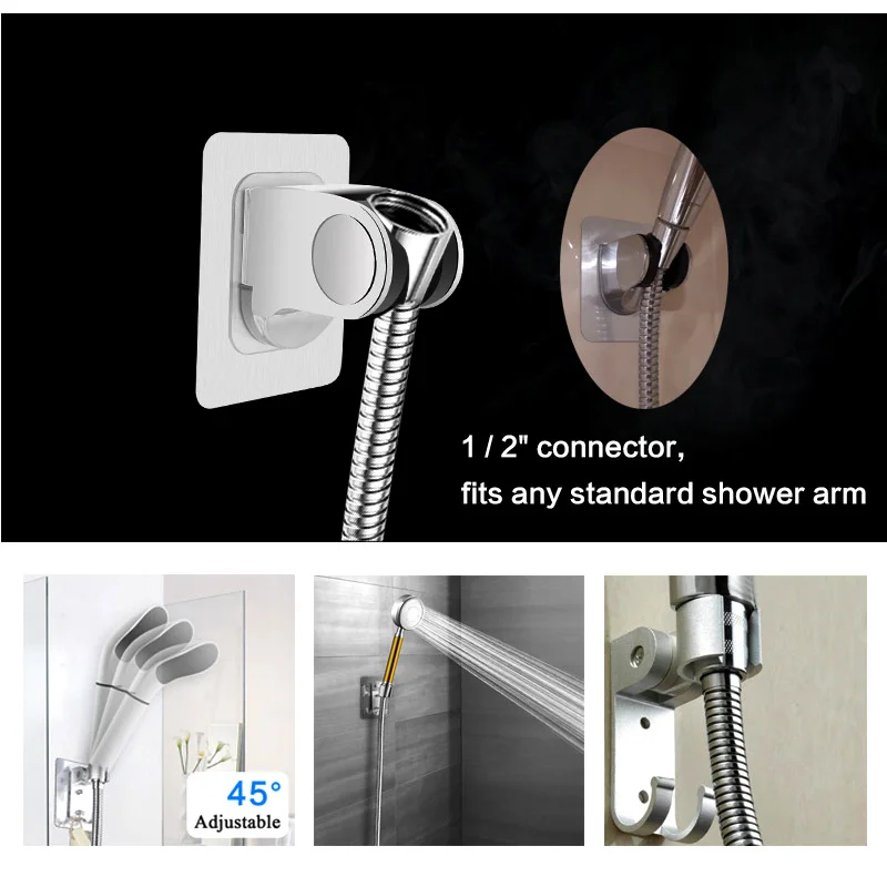 Аксессуары для ванной комнаты универсальный держатель душевой лейки из АБС