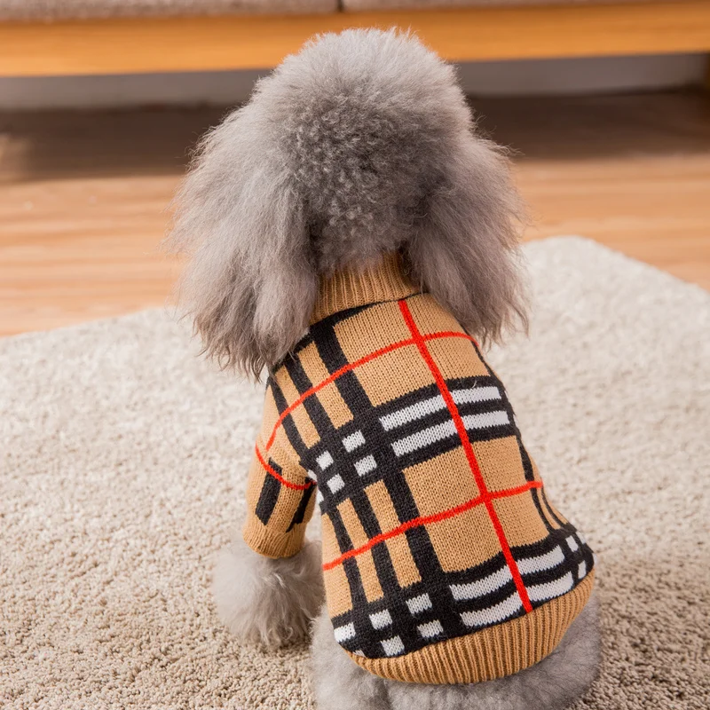 Hipidog Бесплатная доставка брендовый вязаный зимний свитер для домашних животных