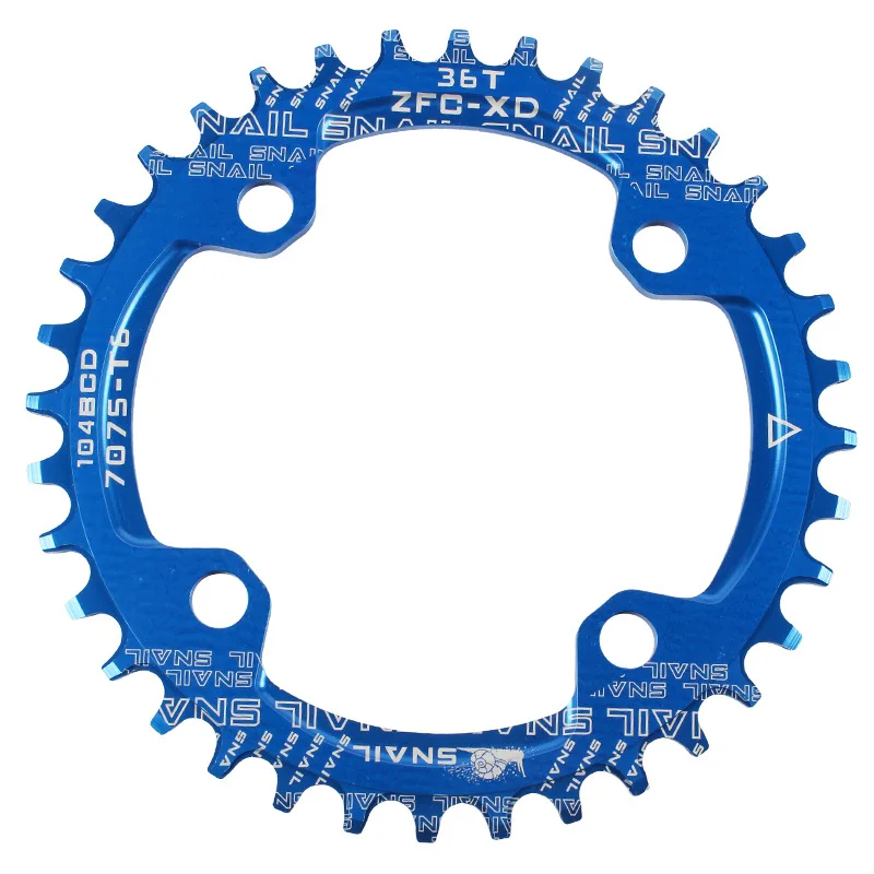 

SNAIIL Mountain Bike Round Oval 104BCD 32/34/36/38/40/42T Narrow Wide Chainwheel Chainring Crankset Chain Ring