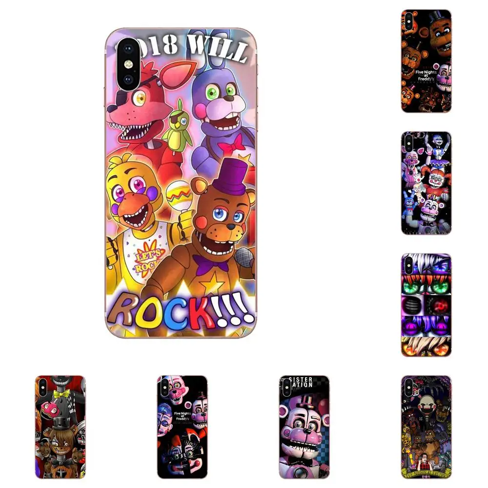 Новинка с изображениями персонажей игры пять ночей Фредди рисунком из в 2018 для