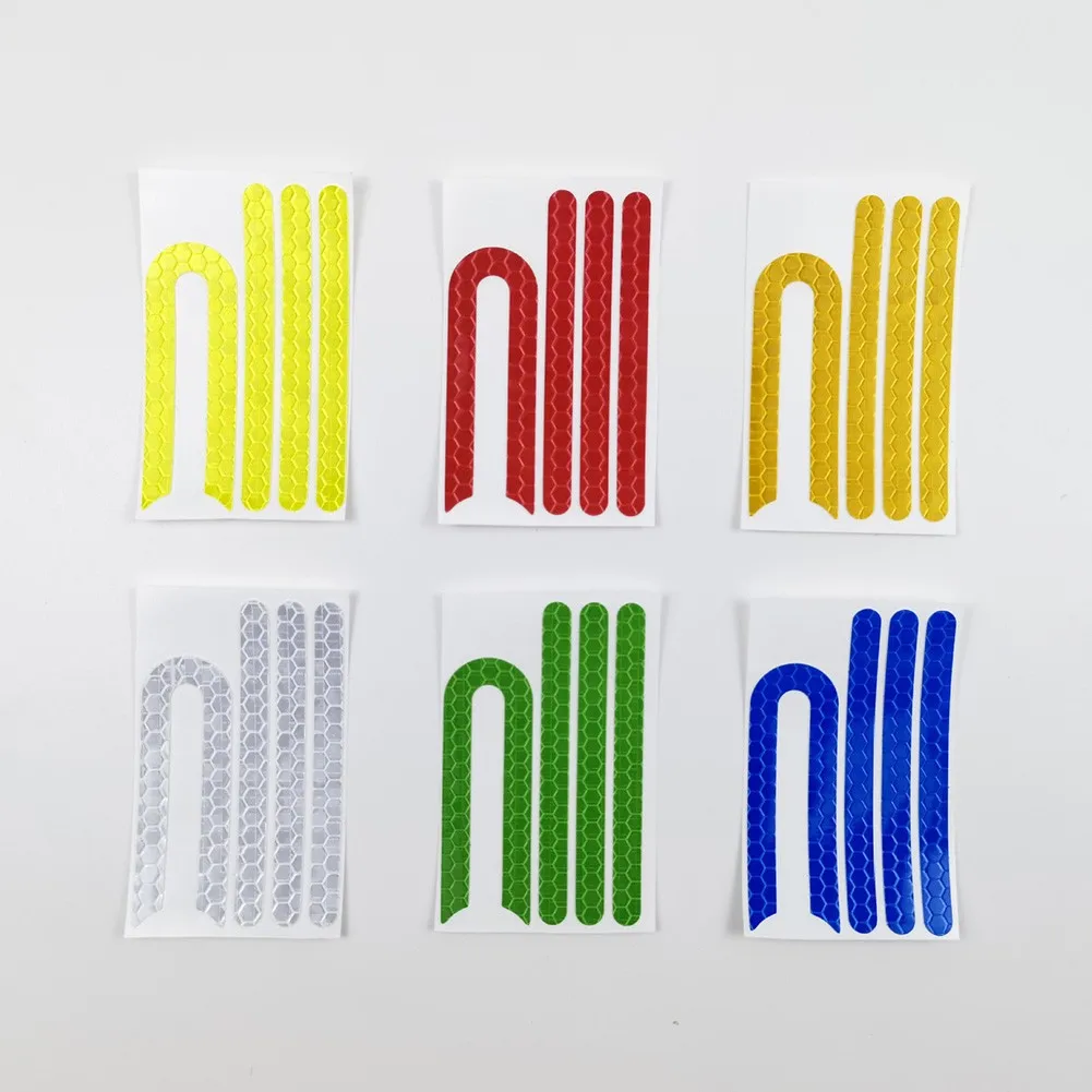 

1 Set Electric Scooter Reflective Stickers PET Waterproof Front&Rear Wheel Cover And License For XIAO*MI M365/PRO Scooter Parts