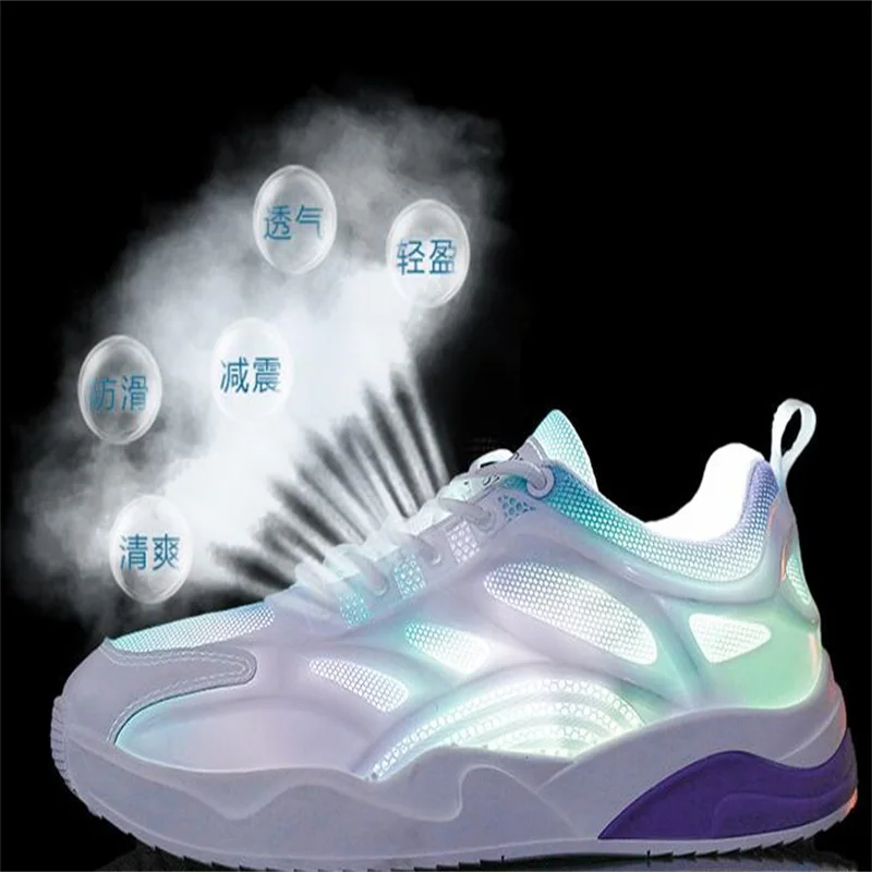 

Men Sneakers Gradient colors Mesh Casual Shoes ventilation Vulcanize Shoes Walking Sneakers Running shoes Zapatillas Hombre