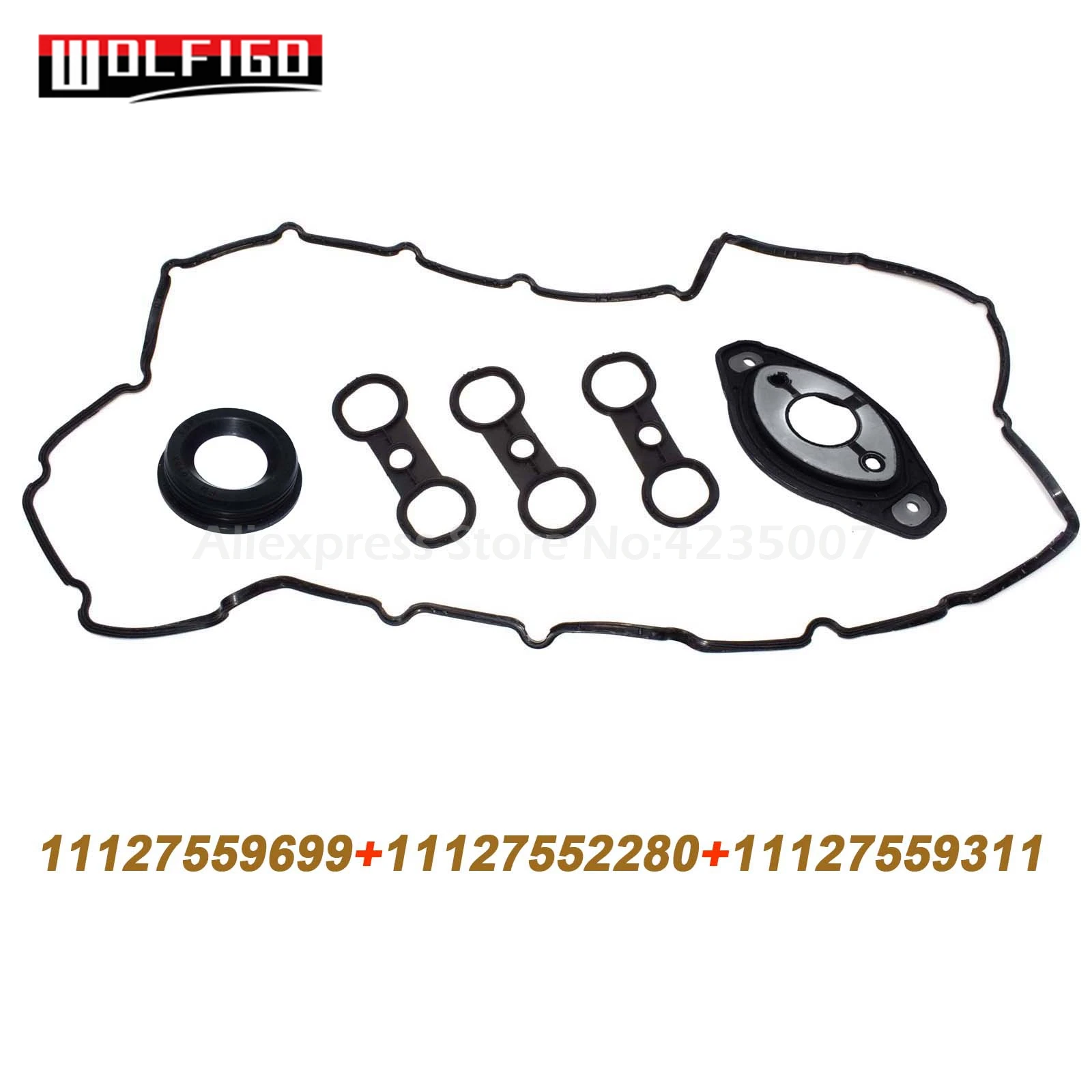 Комплект прокладок WOLFIGO для 2006 2013 B MW 128 323 328 528 X3 X5 Z4 11127582245 11127559699 11127552280