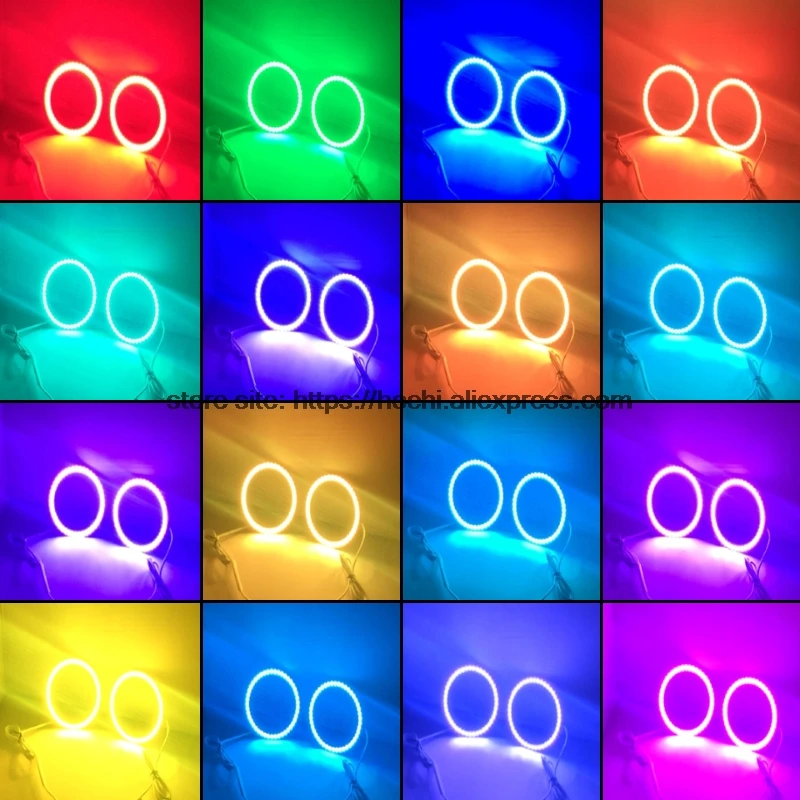 HochiTech RGB многоцветный светодиодный комплект колец &quotангельские глазки&quot супер