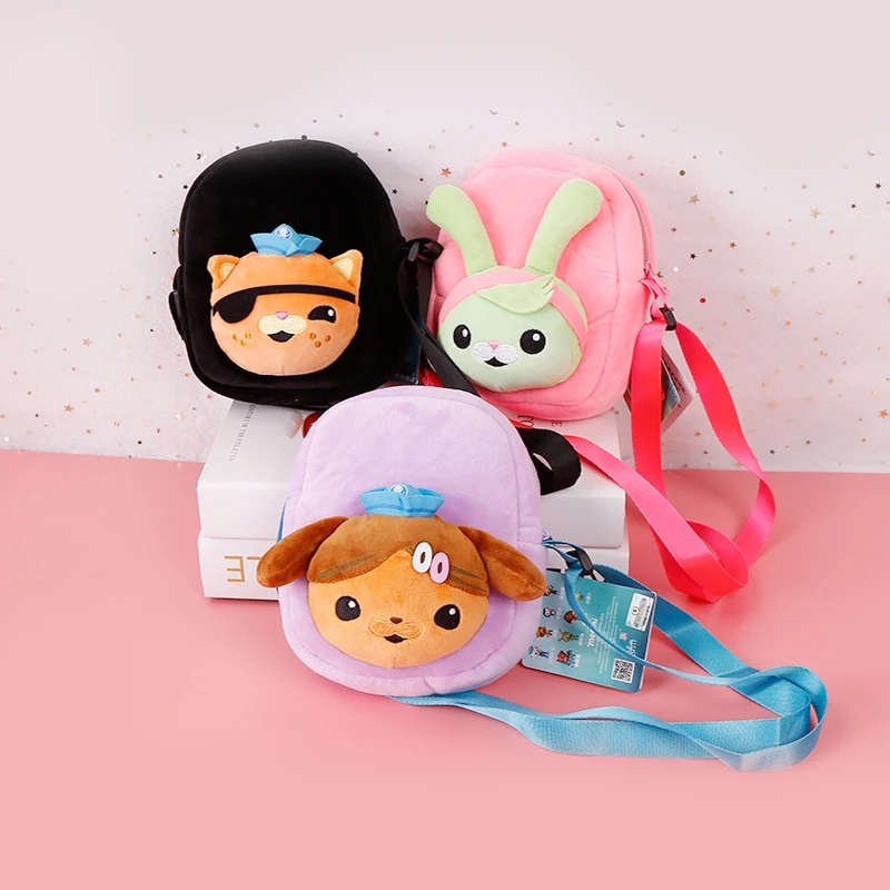 Оригинальная игрушечная сумка Octonauts плюшевая Сумка-барнак Kwazii песо Tweak
