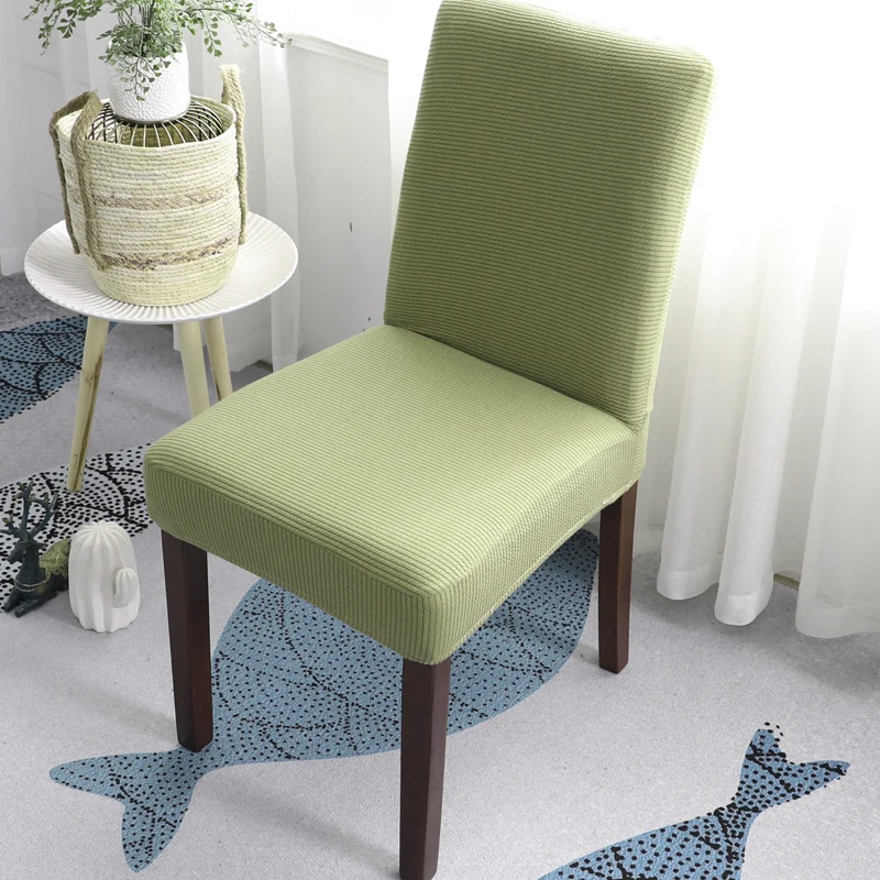 

BLN 40 1/2/4/6pcs Chair Cover Thicken Elastic Stretch Chair Seat Covers For Restaurant Hotel Wedding Banquet
